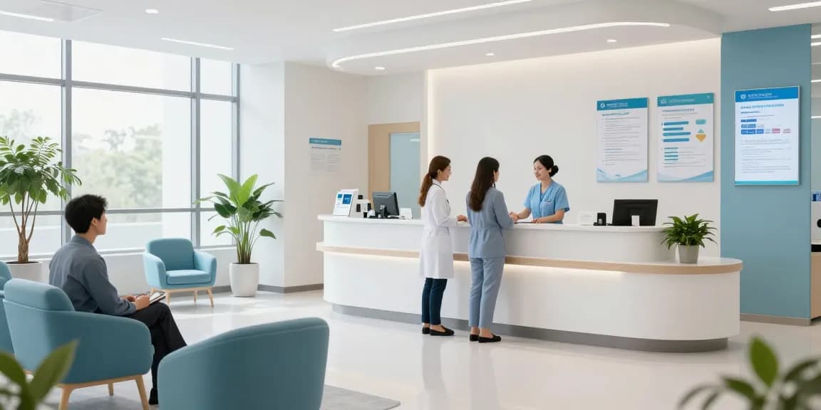 David Hoffmeister reviews guiding compassionate healthcare services in a modern clinic, emphasizing patient care.