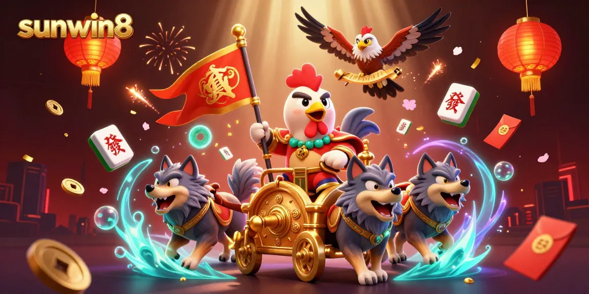 Experience top-level gambling action at sunwin8 with vibrant characters and dynamic elements.
