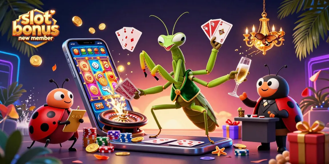Exciting gameplay featuring slot bonus new member with vibrant symbols and dynamic scenes.