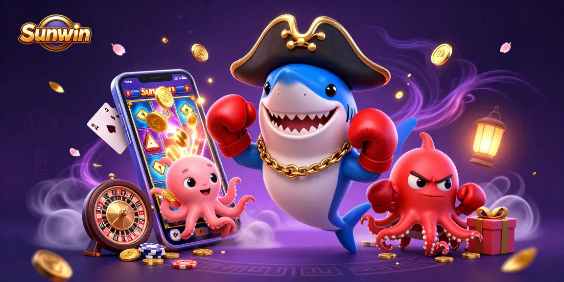 Join the excitement at Sunwin with a vibrant sea of coins and thrilling slot games!