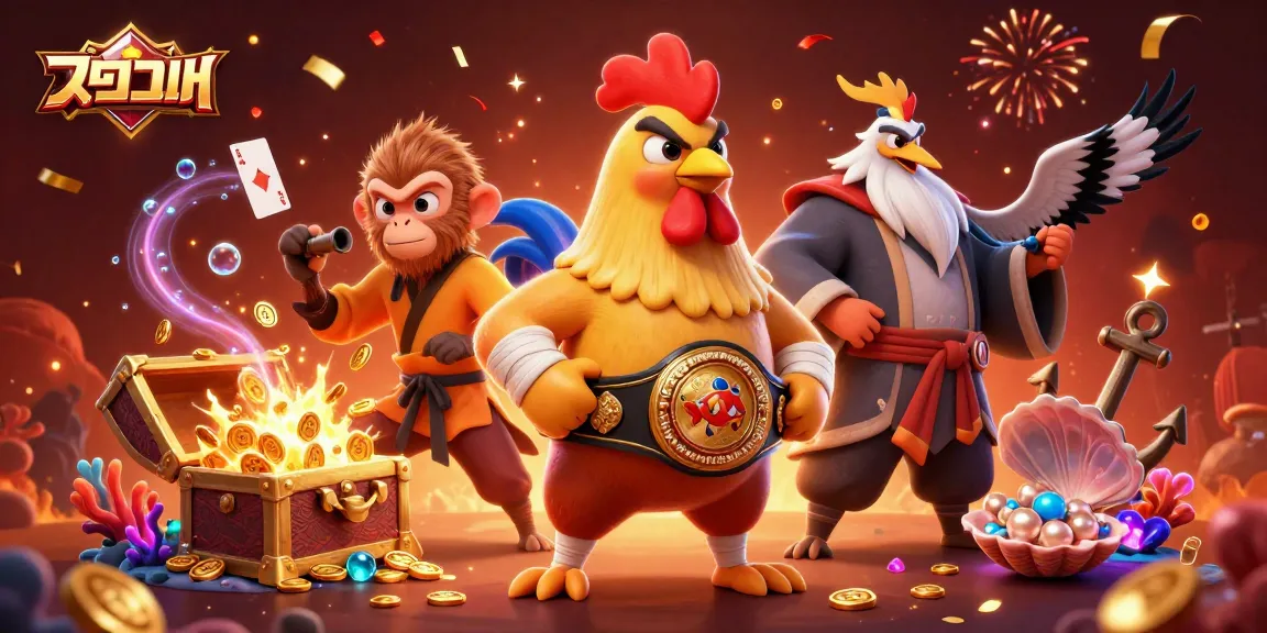 Bet on แทงบอล with fierce characters and vibrant casino elements, showcasing the thrill of gambling.