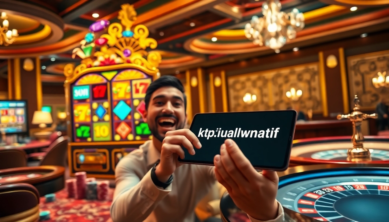 Experience the thrill of winning with kpjitu alternatif in a luxurious casino setting.