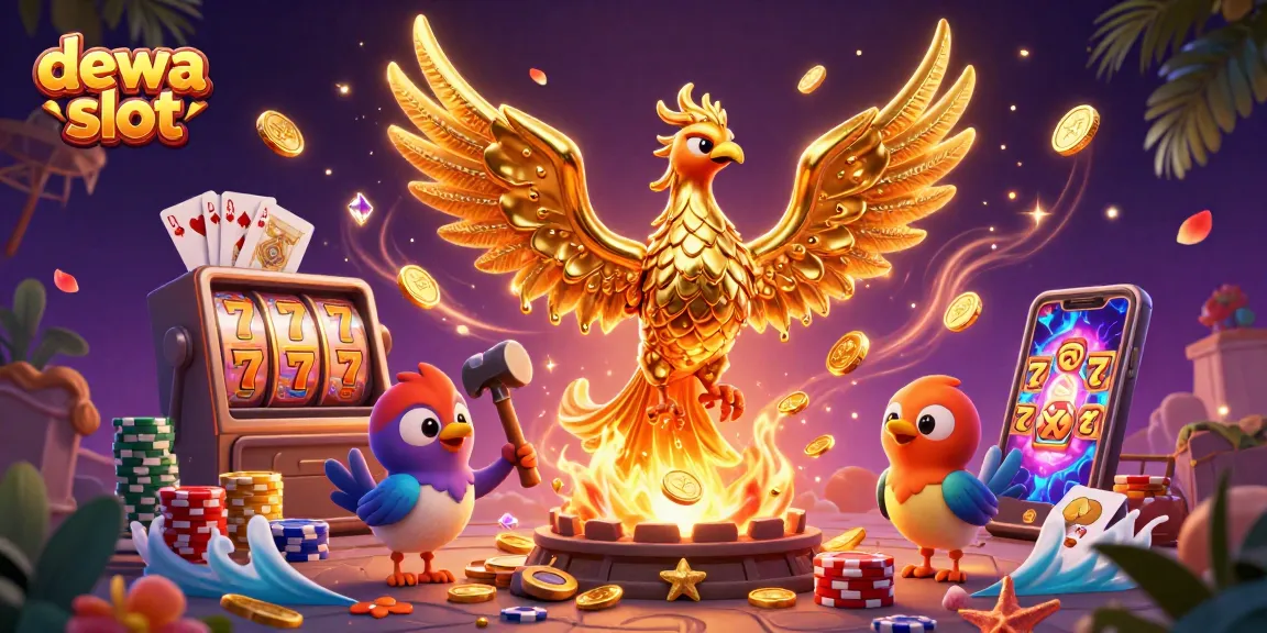 Experience the thrills of dewa slot as golden coins and lucky sevens come alive in 3D.
