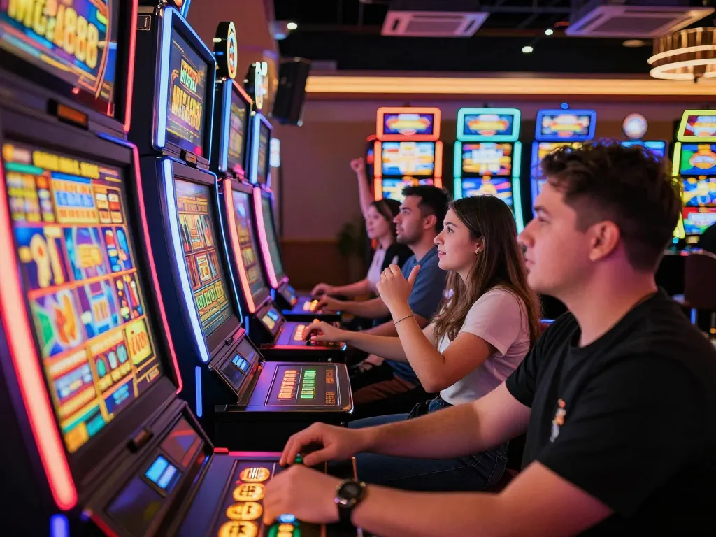 Experience the excitement of free credit mega888 while playing colorful slot machines.