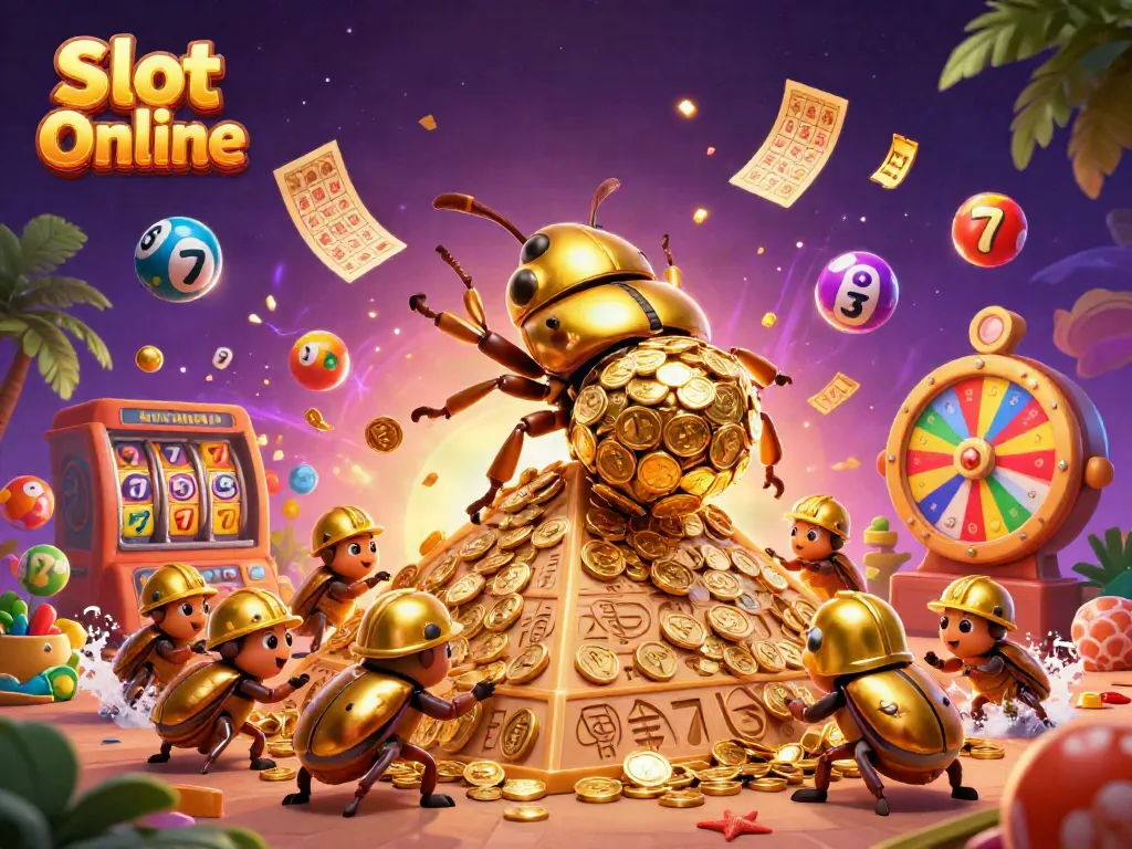 Jika Anda bermain Slot Online, saksikan belembut emas yang menggulir koin dalam suasana ajaib.