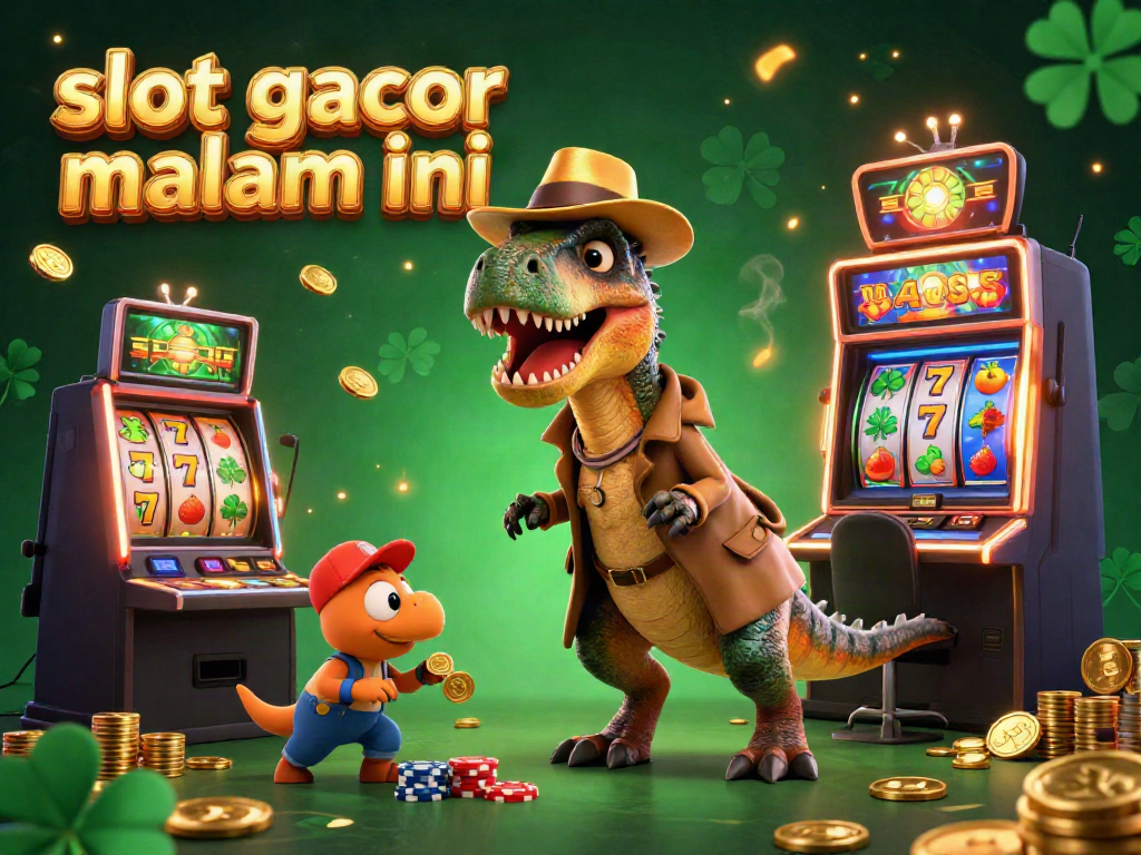Menghasilkan pengalaman bermain slot gacor malam ini dengan karakter dinosaurus lucu di kasino