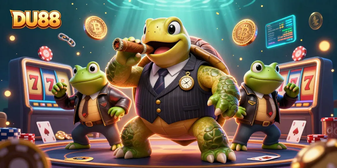 Experience thrilling action at DU88 with a dynamic casino scene featuring engaging characters and game elements.