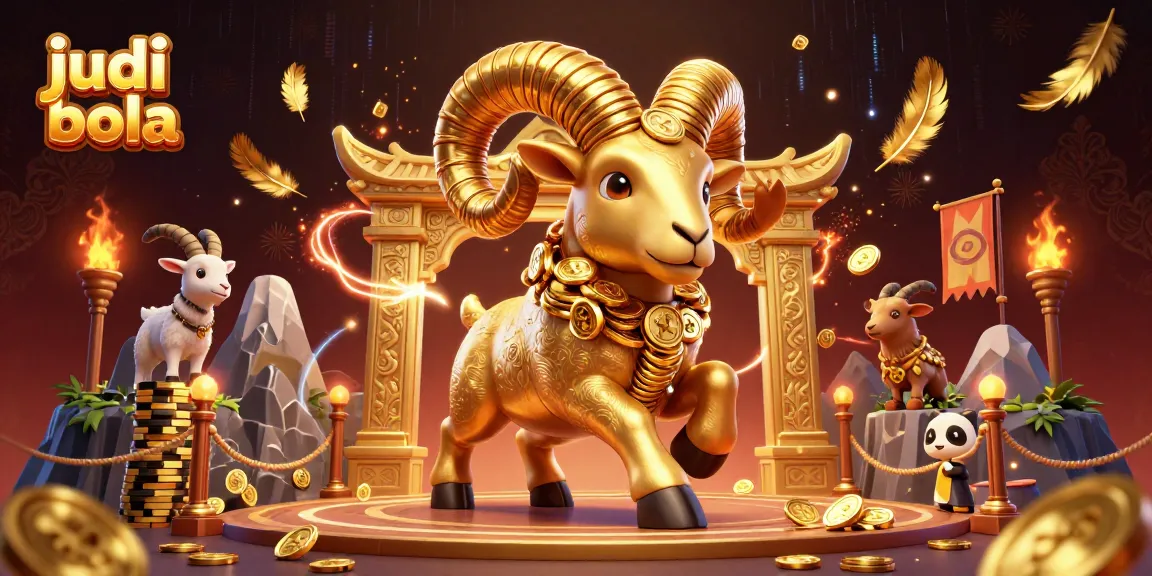 Engage with judi bola by placing bets in a vibrant sports betting arena illustration.