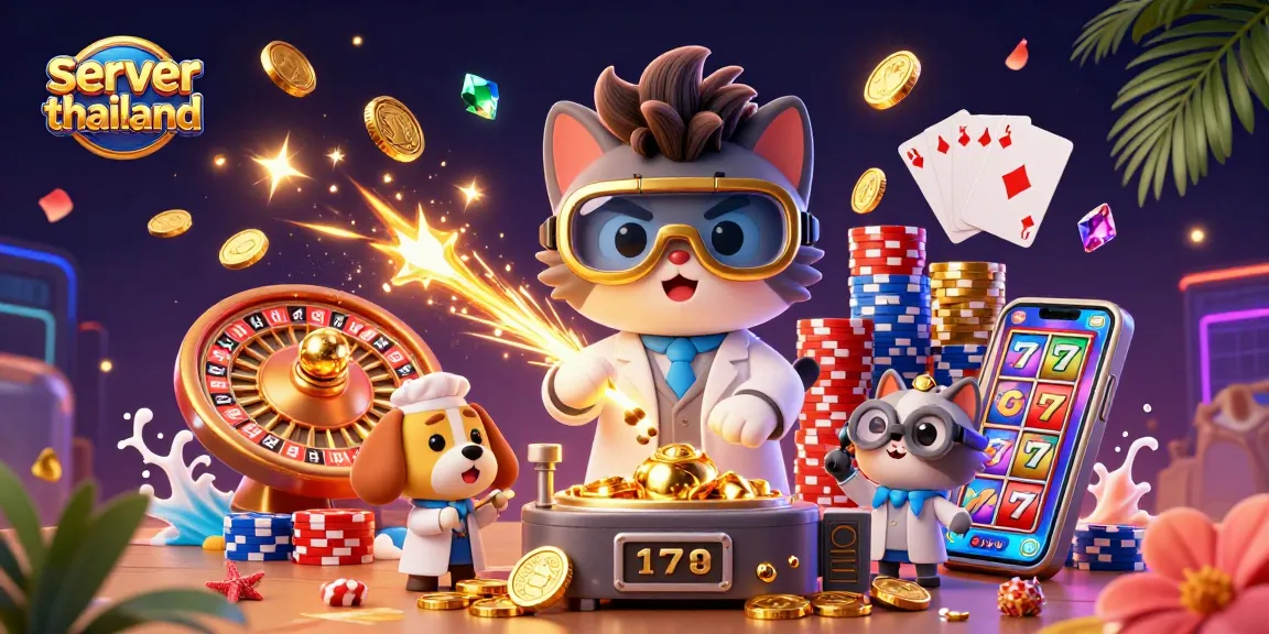 Engage winning thrills at server thailand through dynamic slot machines and captivating casino elements.