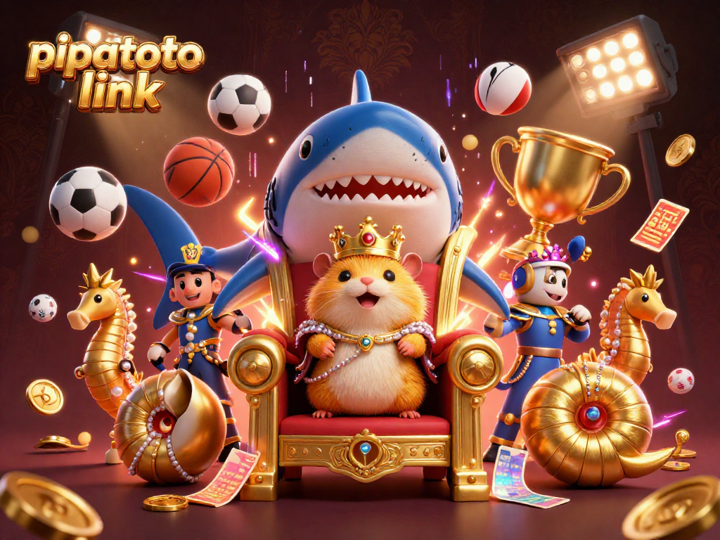 Experience the excitement at pipatoto link with engaging 3D casino-themed action in a vibrant digital scene.
