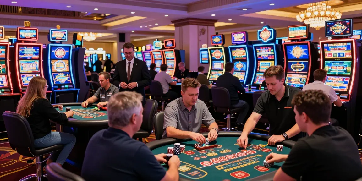 Discover the excitement at USA casinos for UK players with vibrant gaming scenes and lively interactions.