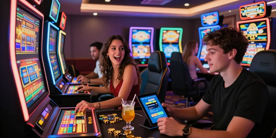 Players enjoying an exciting credit card casino experience with vibrant games and payment options.