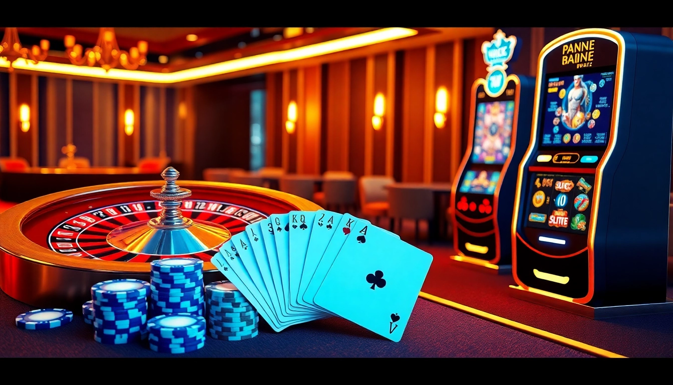 Experience the excitement of winning at https://nk88.boo/ with vibrant casino visuals and engaging gambling elements.