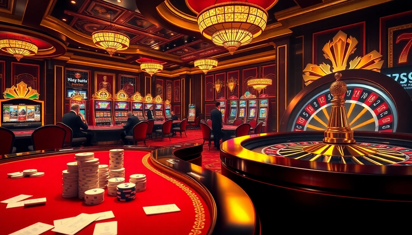 79king players enjoy an exciting game scene at a luxurious casino table with vibrant colors.