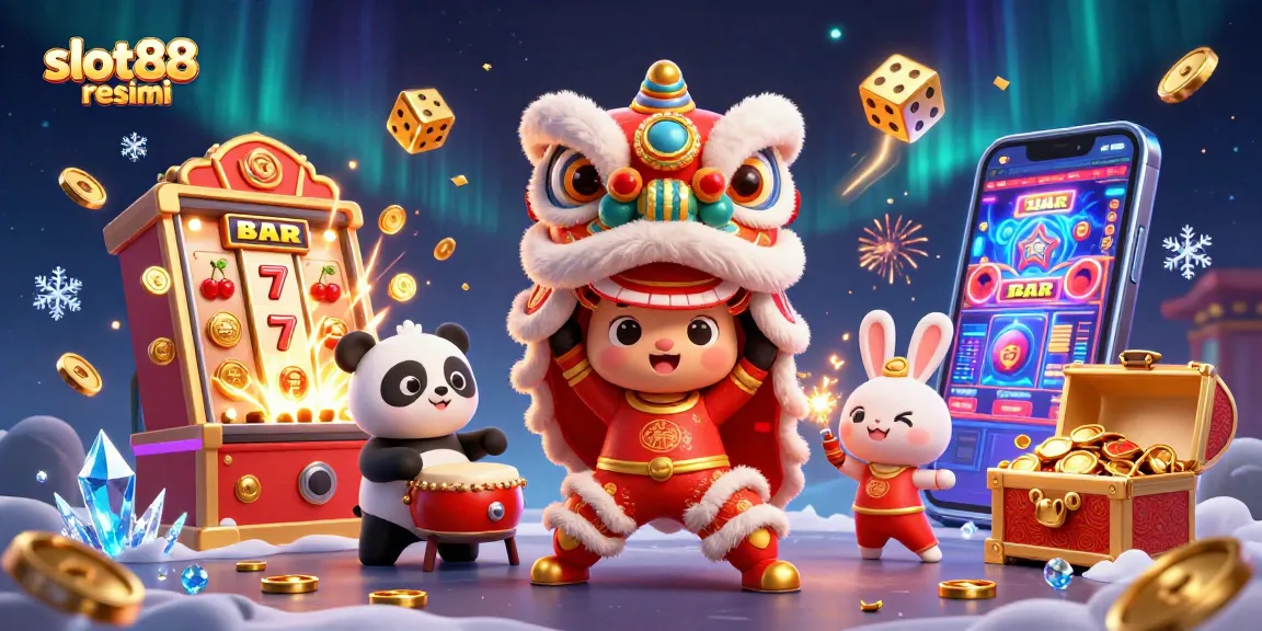 Engage with slot88 resmi for dynamic slot gaming, featuring exciting symbols and vibrant characters.