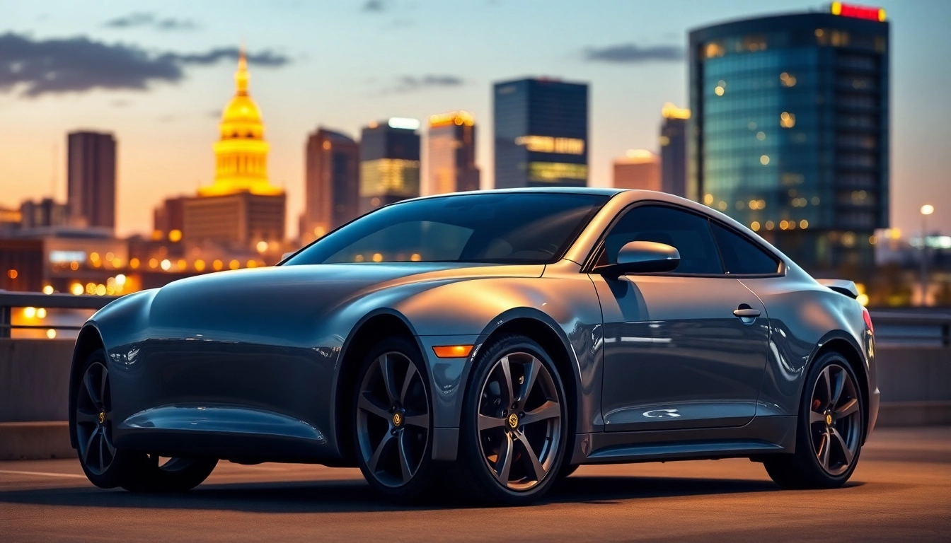 Enhance your vehicle's longevity with PPF Chattanooga featuring a sleek car in an urban setting.