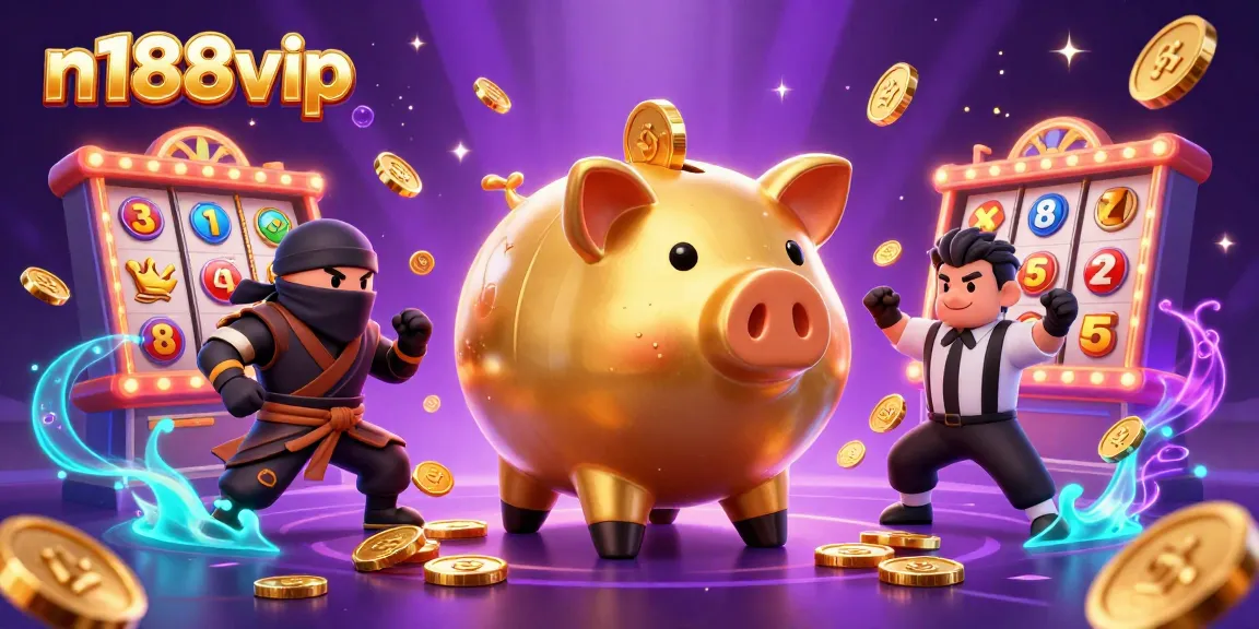 Experience exciting gameplay with n188vip’s dynamic casino adventures featuring vibrant characters and elements.
