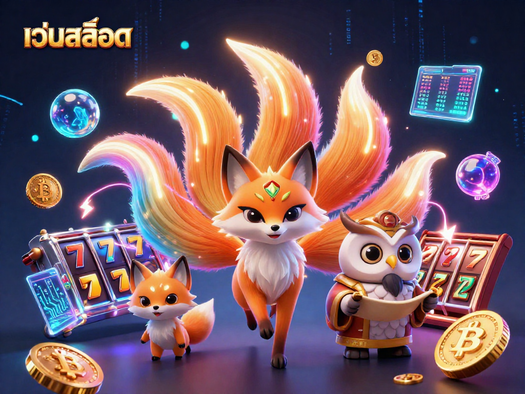 Spin the slot reels at เว็บสล็อต and enjoy the magical gaming experience with vibrant spirit characters.
