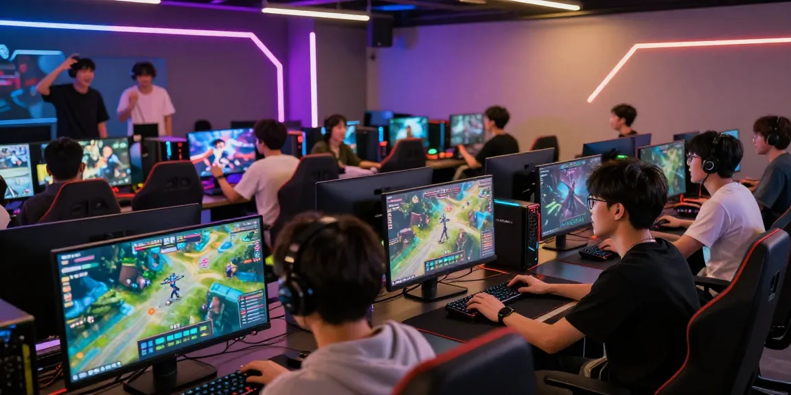 Mahajitu online gaming players enjoying a vibrant gaming experience with colorful visuals.