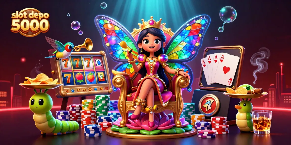Experience thrilling action at slot depo 5000 with vibrant reels and enchanting characters dominating the scene.