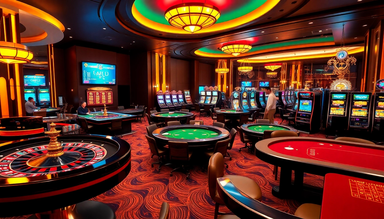 Experience the excitement of strategic betting at https://lc88pro.com/, showcasing a luxurious online casino atmosphere.