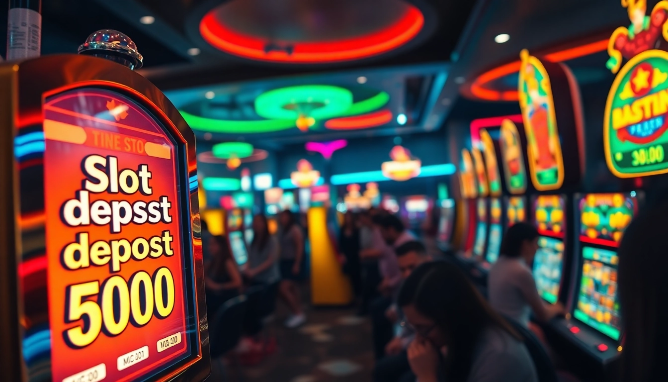 Menangkan keuntungan dengan Slot deposit 5000 yang menghibur dan menarik di kasino.
