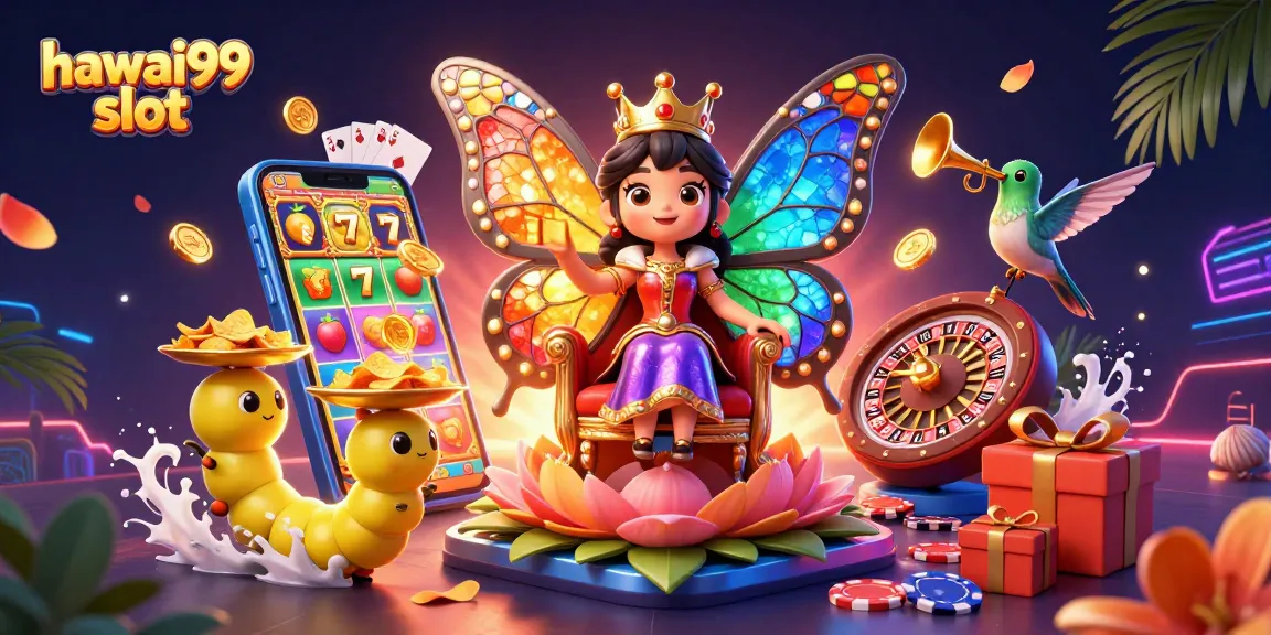 Experience exhilarating action with hawai99 slot, featuring vibrant characters and dynamic gaming elements showcasing winning potential.