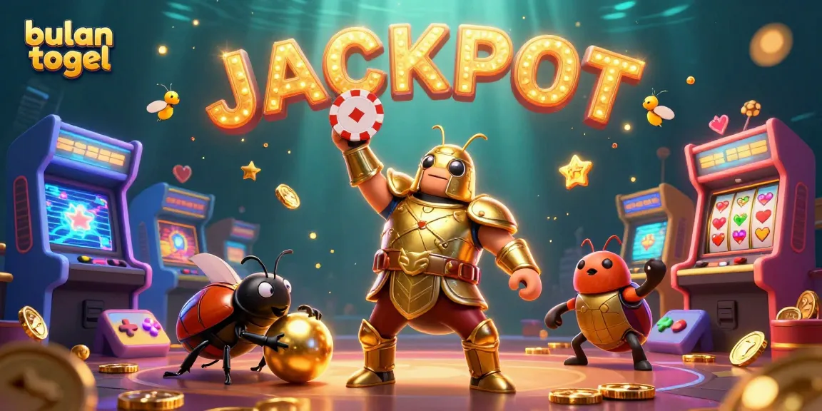 Menangkan bulan togel dengan ilustrasi 3D detail tinggi yang menggambarkan karakter seru dan elemen kasino.
