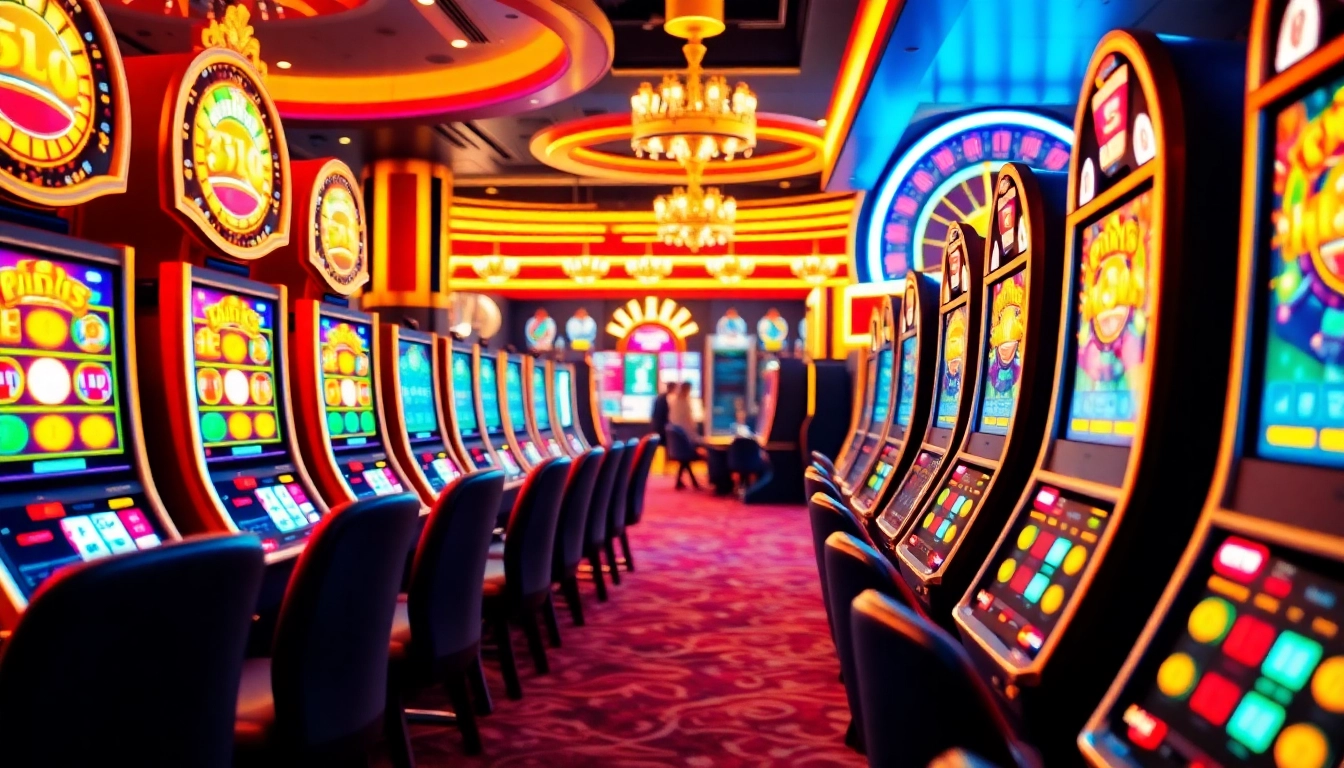 Experience the thrill of winning at 555 win slot machines with vibrant visuals.