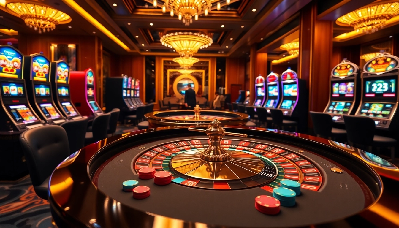 Experience the thrill of winning at trang chủ BL555 with vibrant casino tables and engaging players.