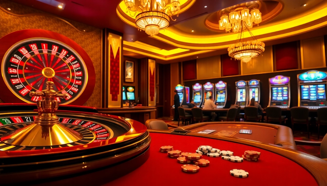 lu88 poker game with players and vibrant casino atmosphere filled with excitement